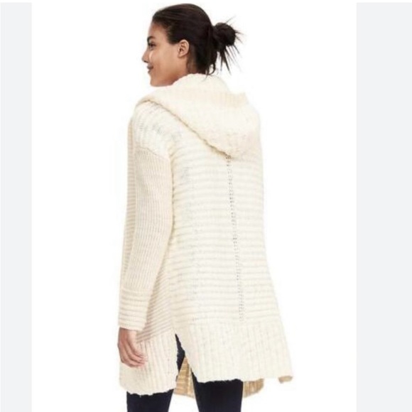 Banana Republic Wool blend Italian ribbed cardigan - Picture 6 of 6